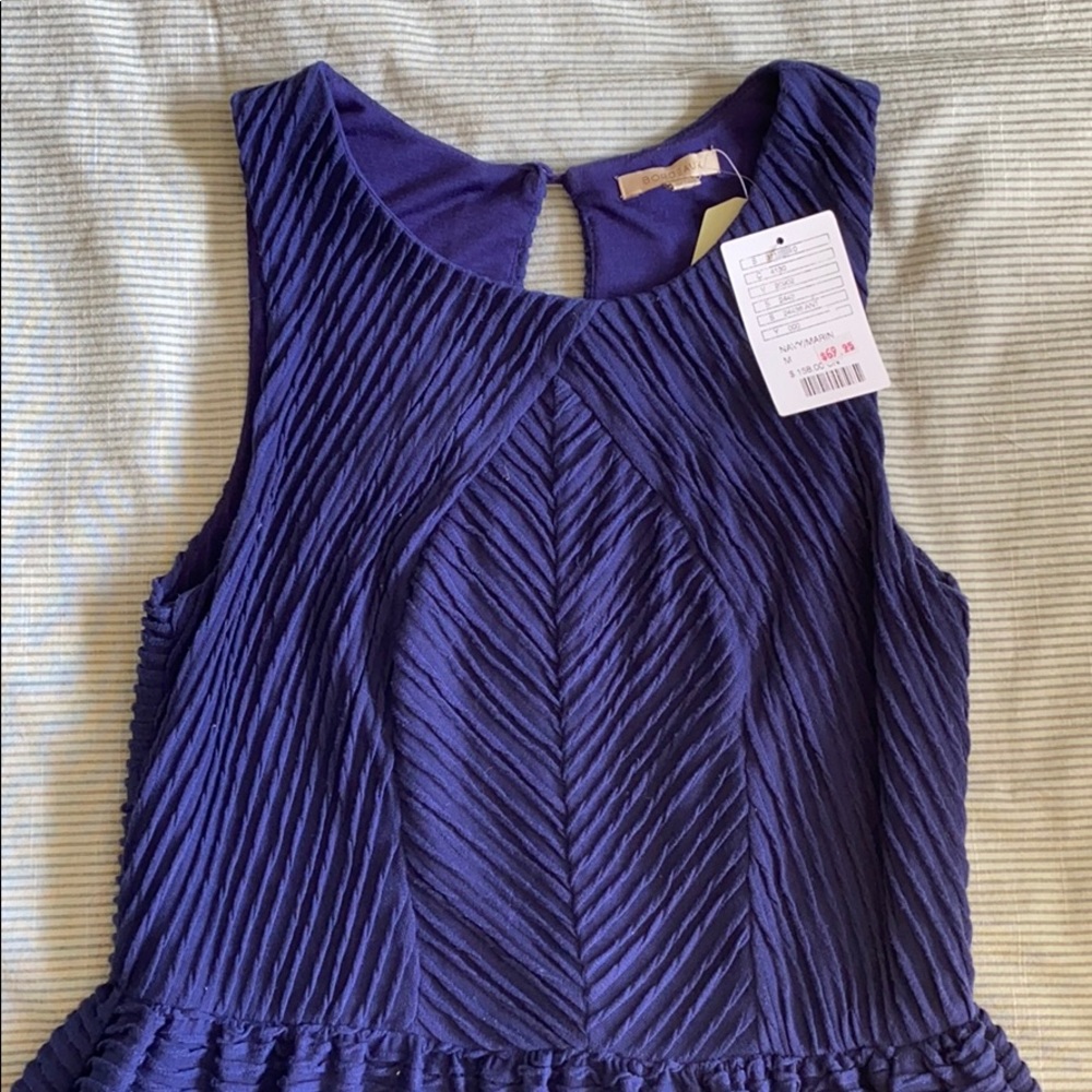 Anthropologie Bordeaux Dress